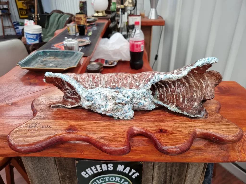 Whale Vertebrae Sculpture
