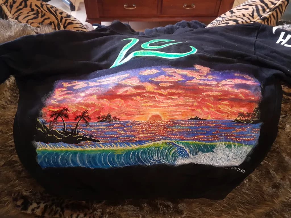 Sunset Ocean Waves