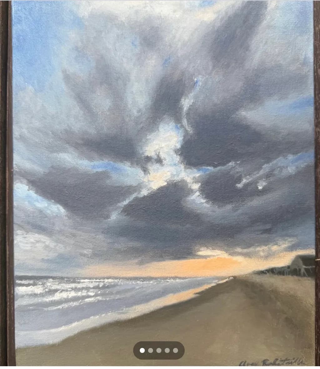 Coastal Sunset Storm