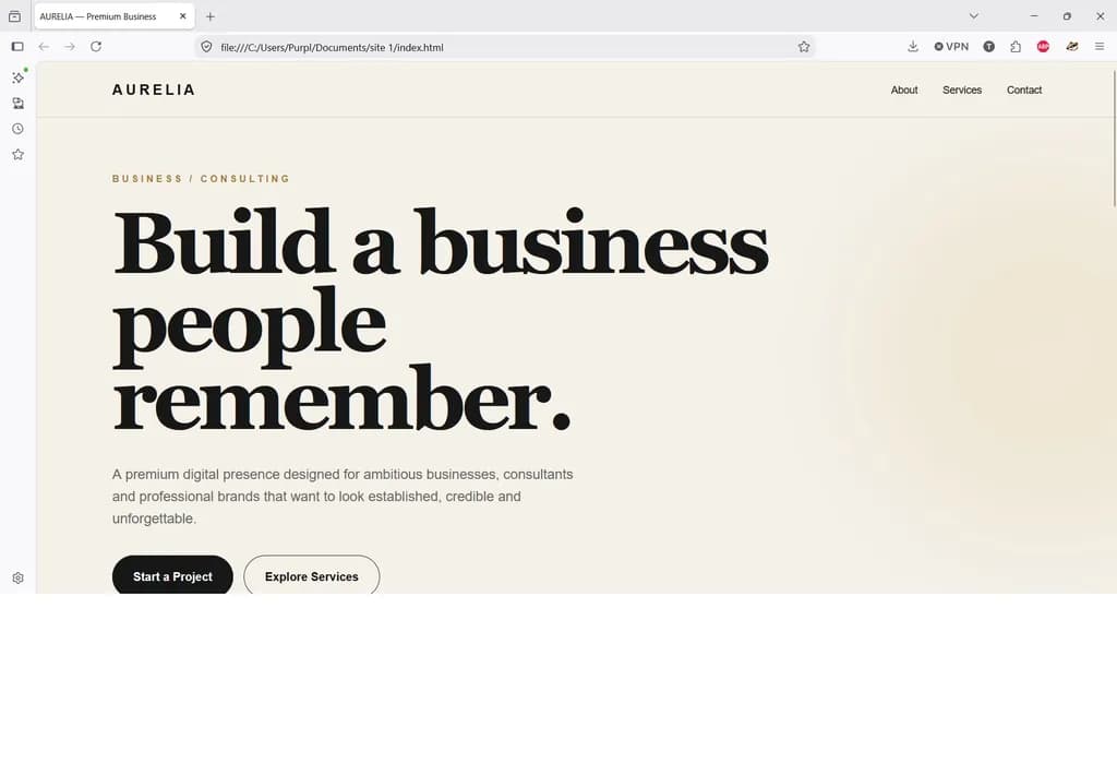 Site1 Business Launch