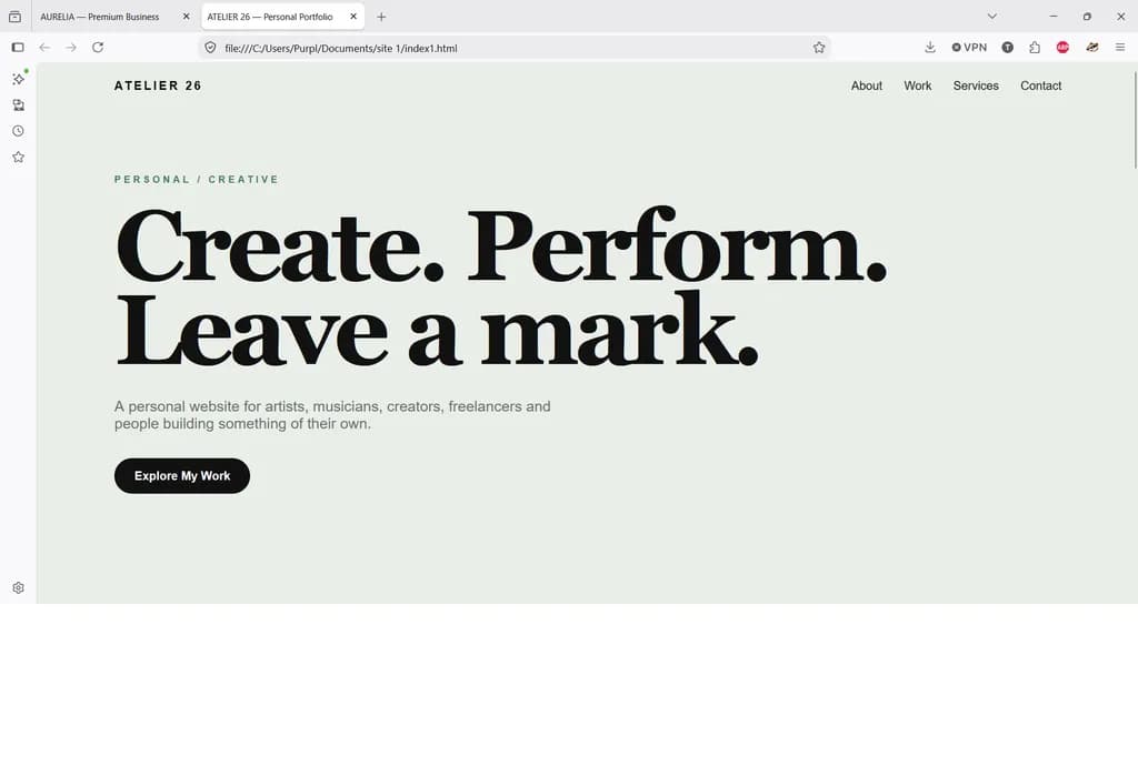 Site Creative Platform
