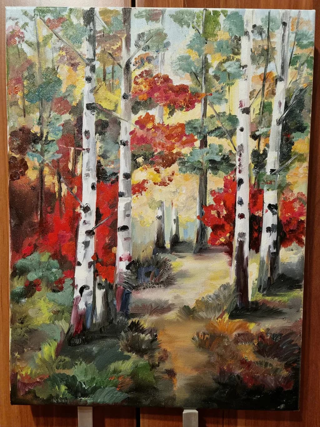 Birch Forest Path