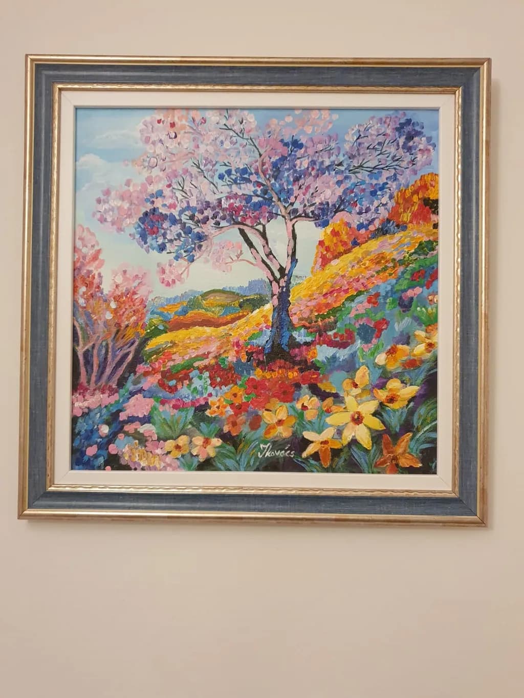 Blossoming Spring Hillside