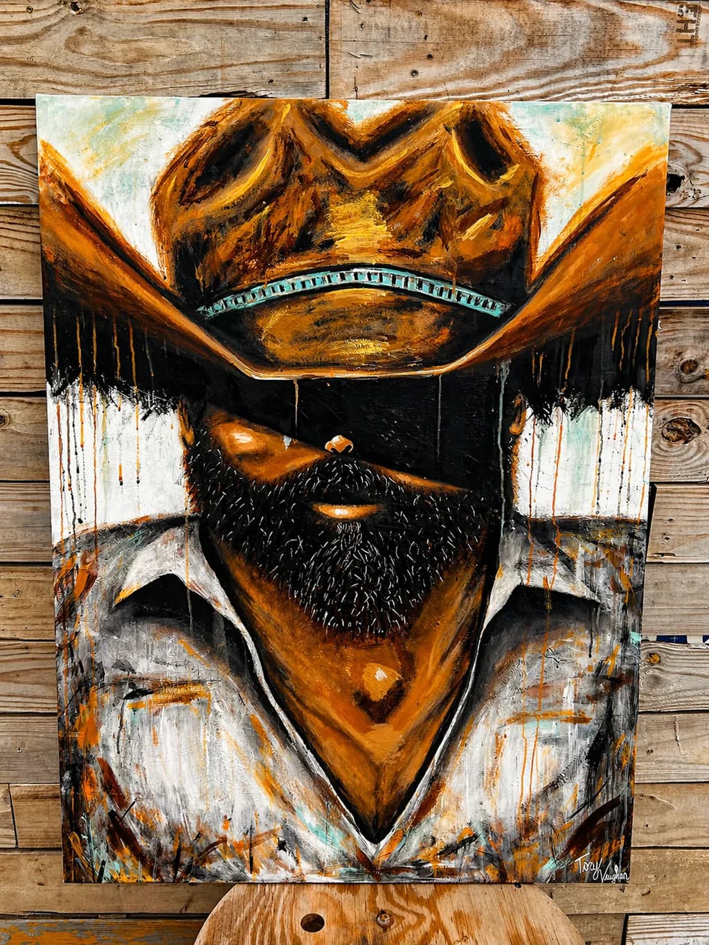 Bearded Cowboy Portrait