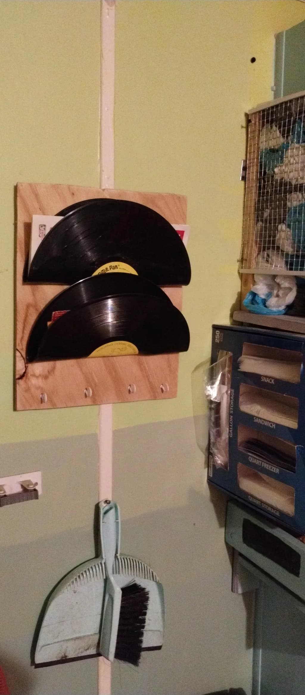Vinyl Record Wall Rack