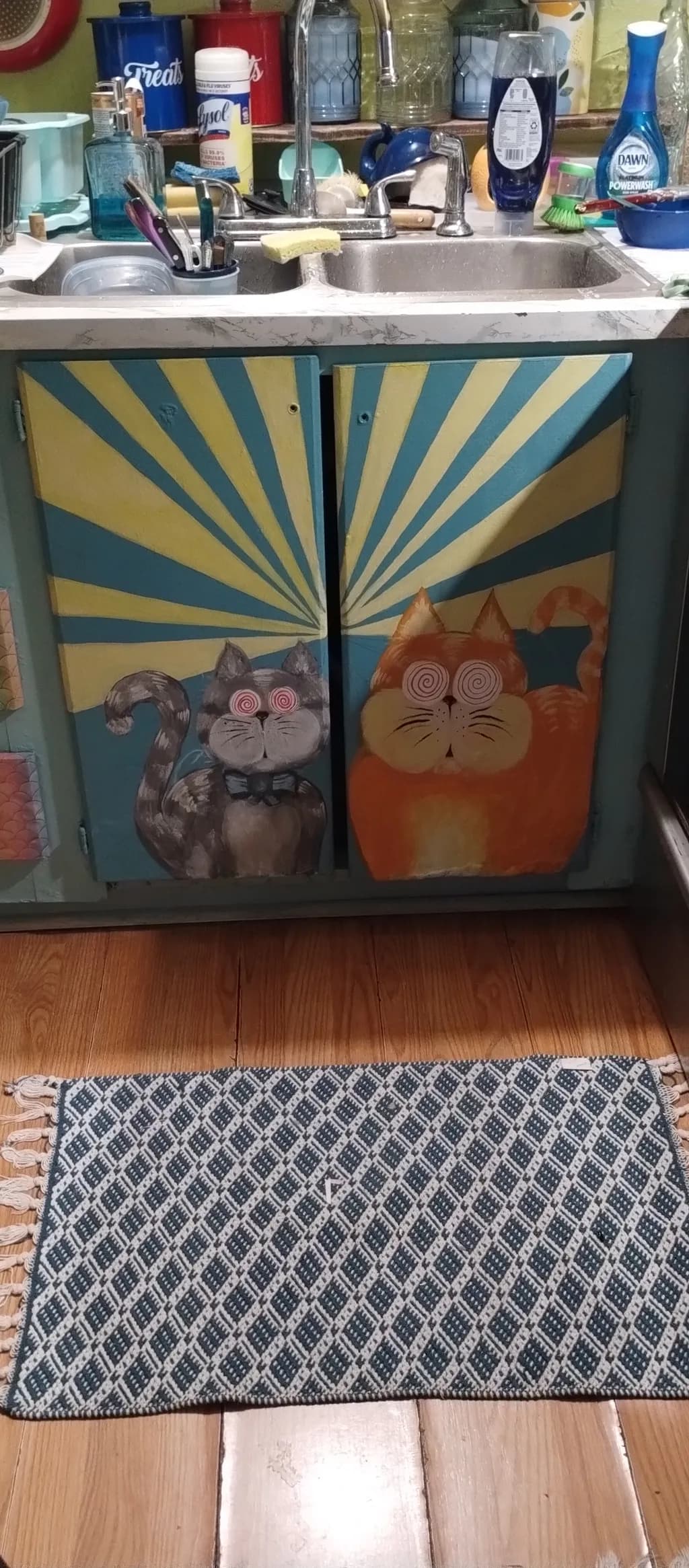 Hypnotic Cat Cabinets