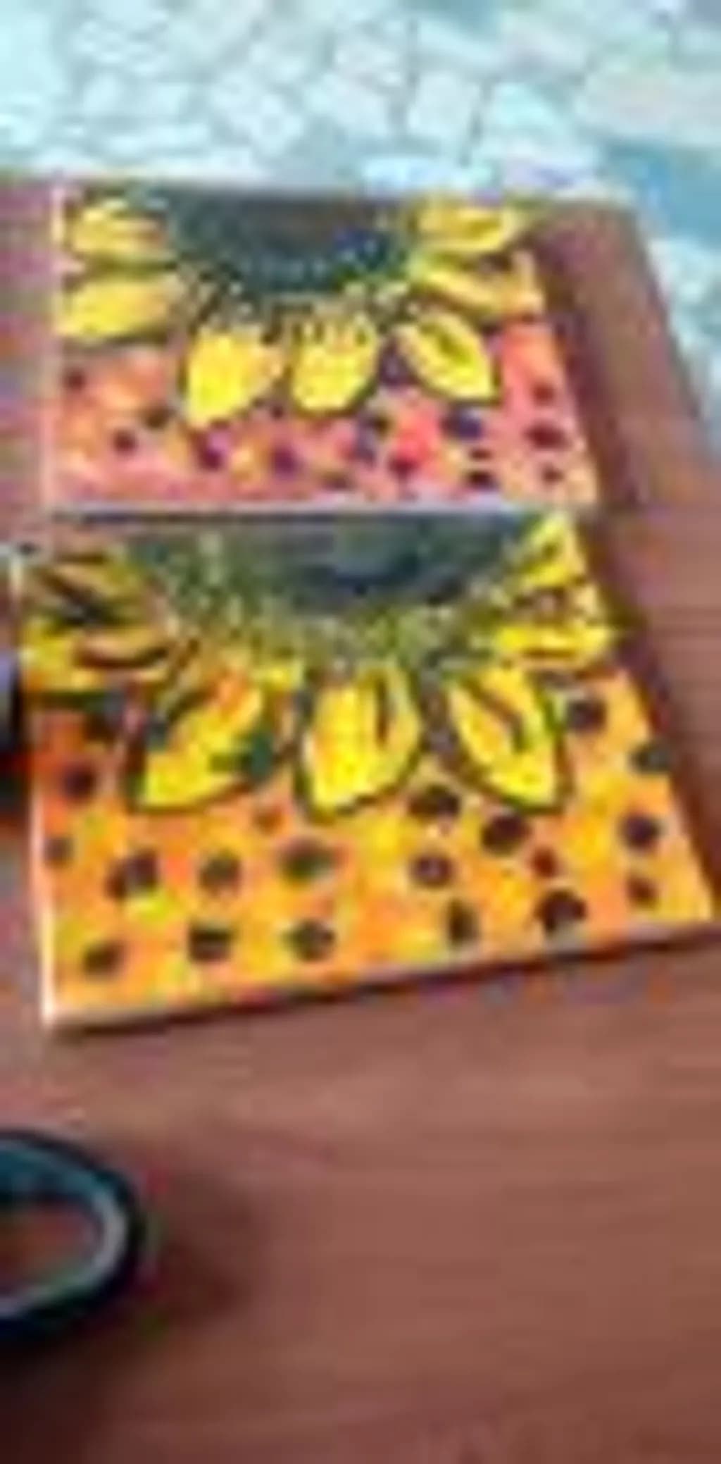 Sunflower Canvas Set