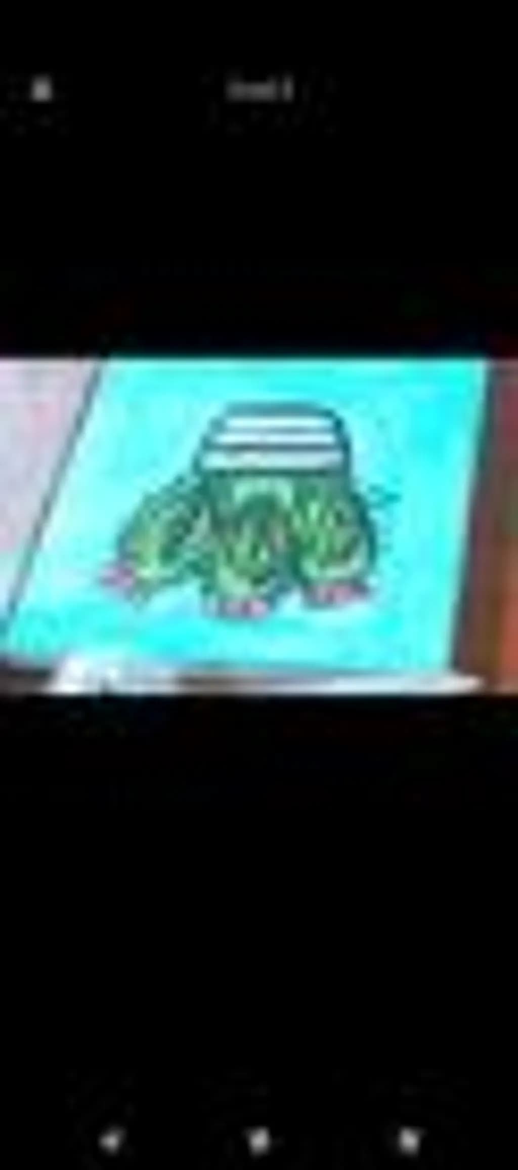 Green Turtle on Turquoise