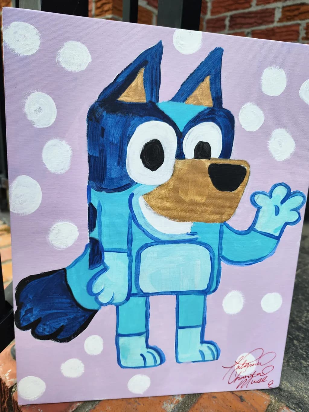 Blue Dog Character