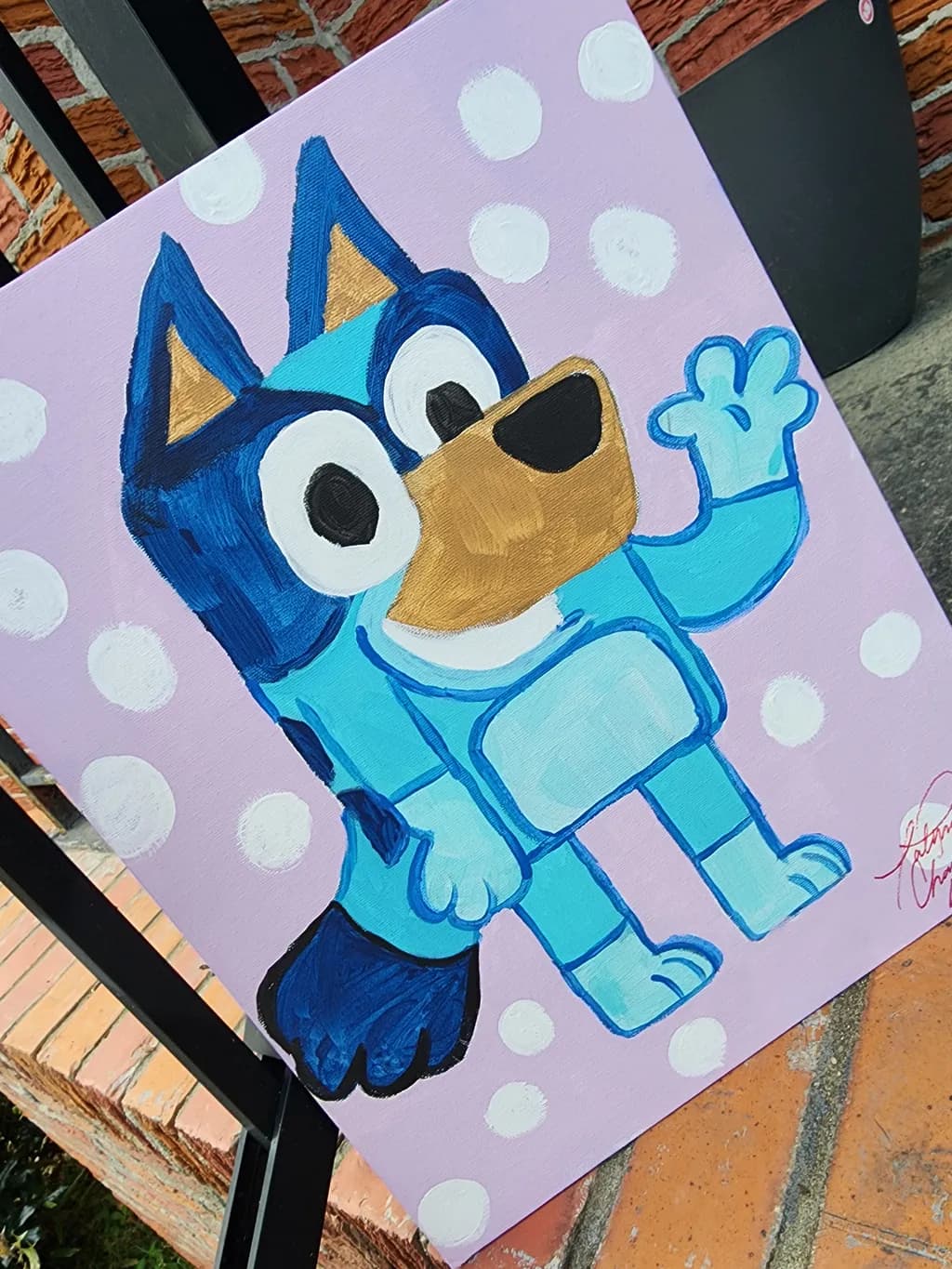 Blue Dog Character
