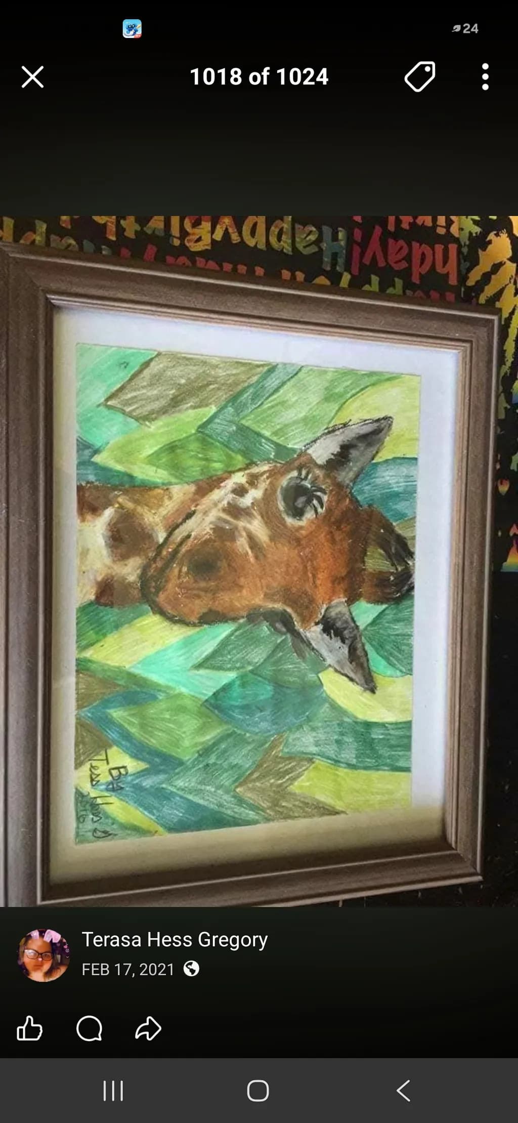 Giraffe Portrait