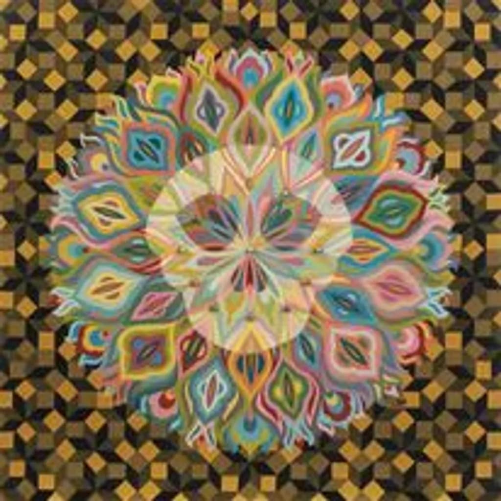 Geometric Mosaic Pattern