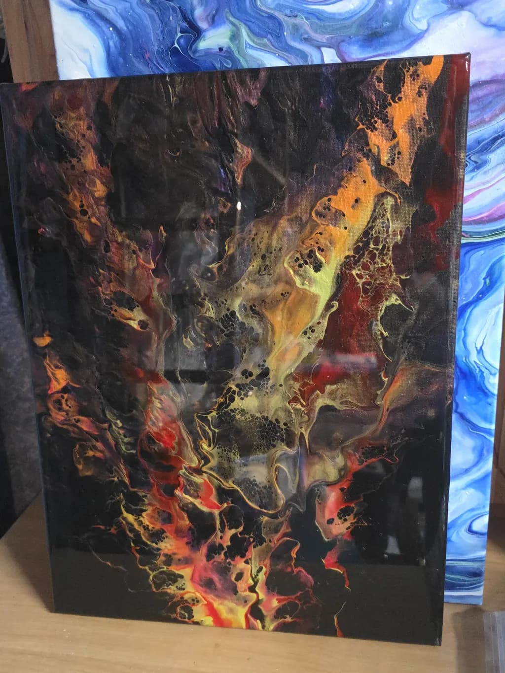 Abstract Lava Flow