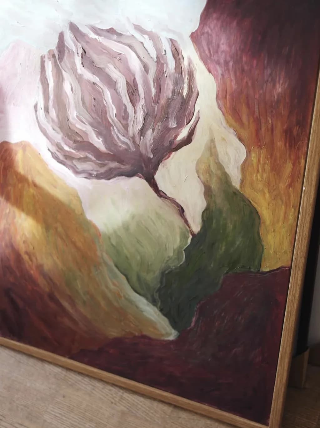 Abstract Floral Landscape