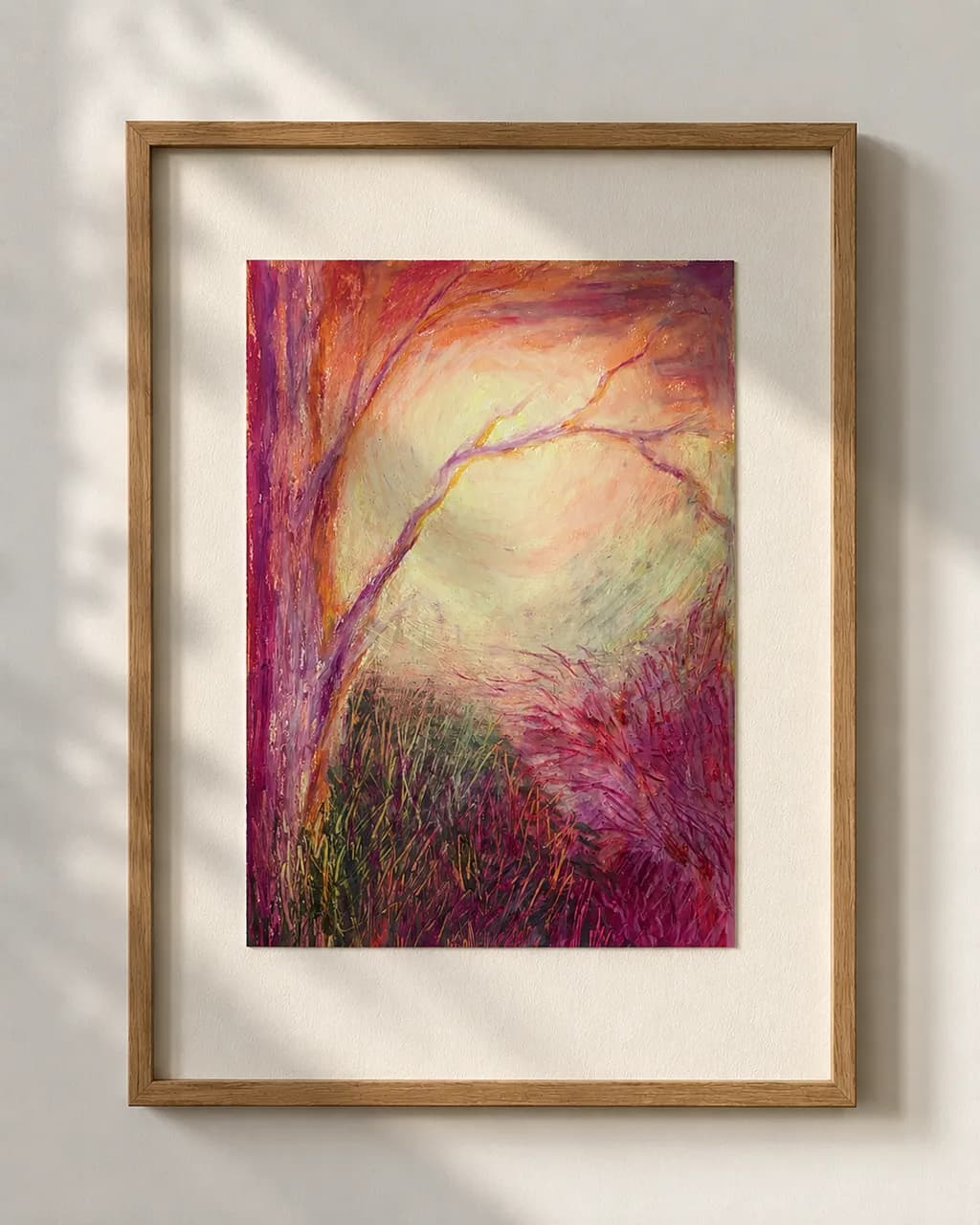 Sunlit Forest Edge
