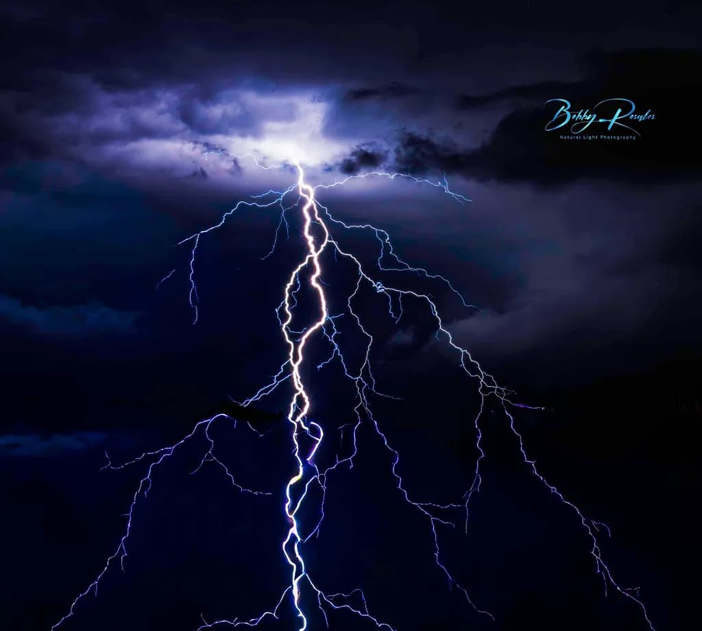 Night Lightning Storm