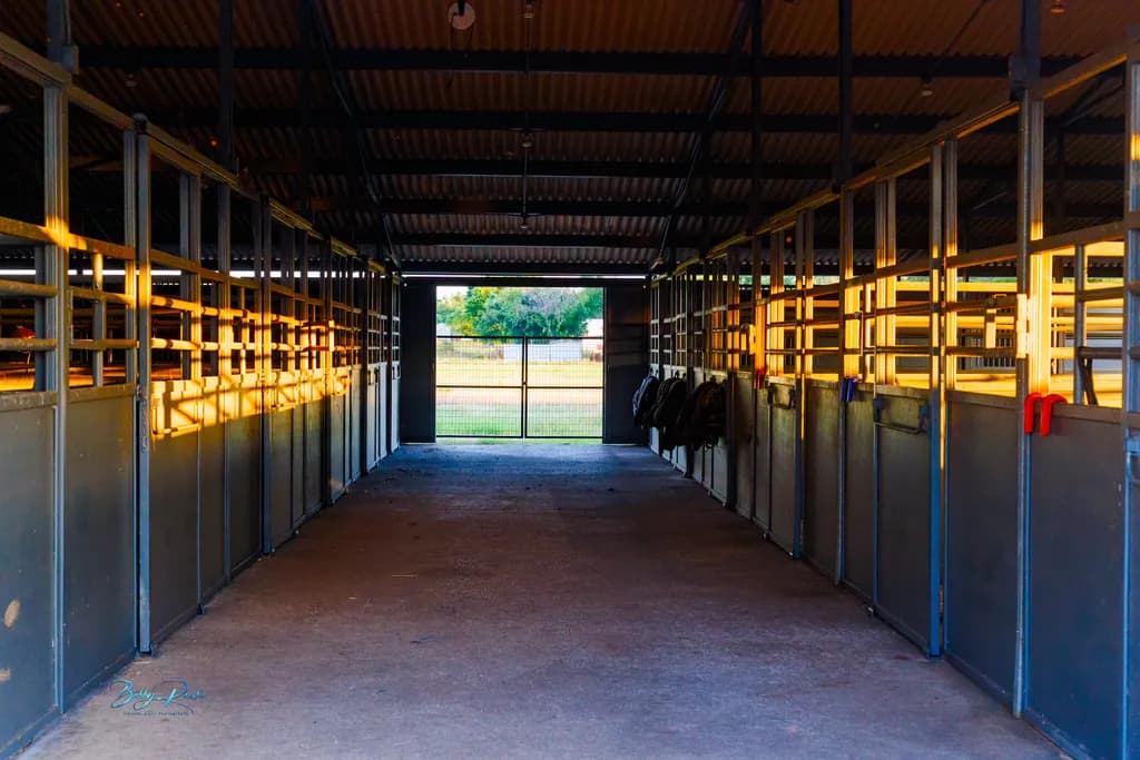 Empty Stable Corridor