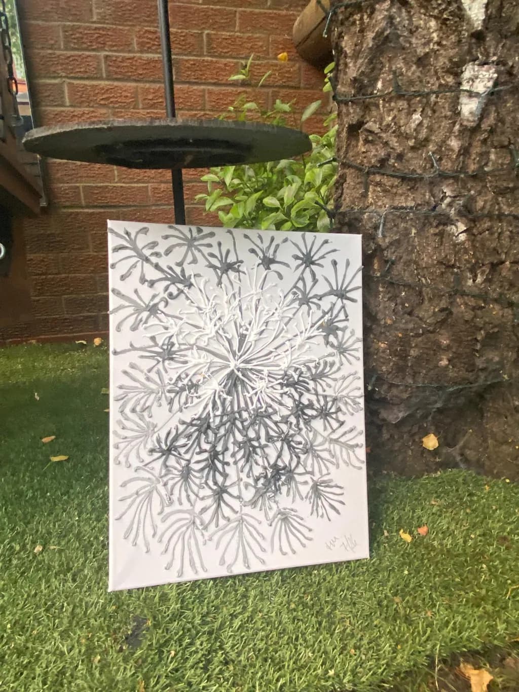 Abstract Botanical Burst