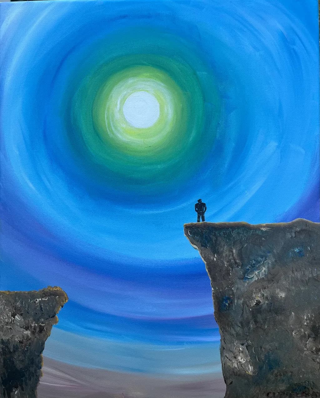 Cliffside Solitude