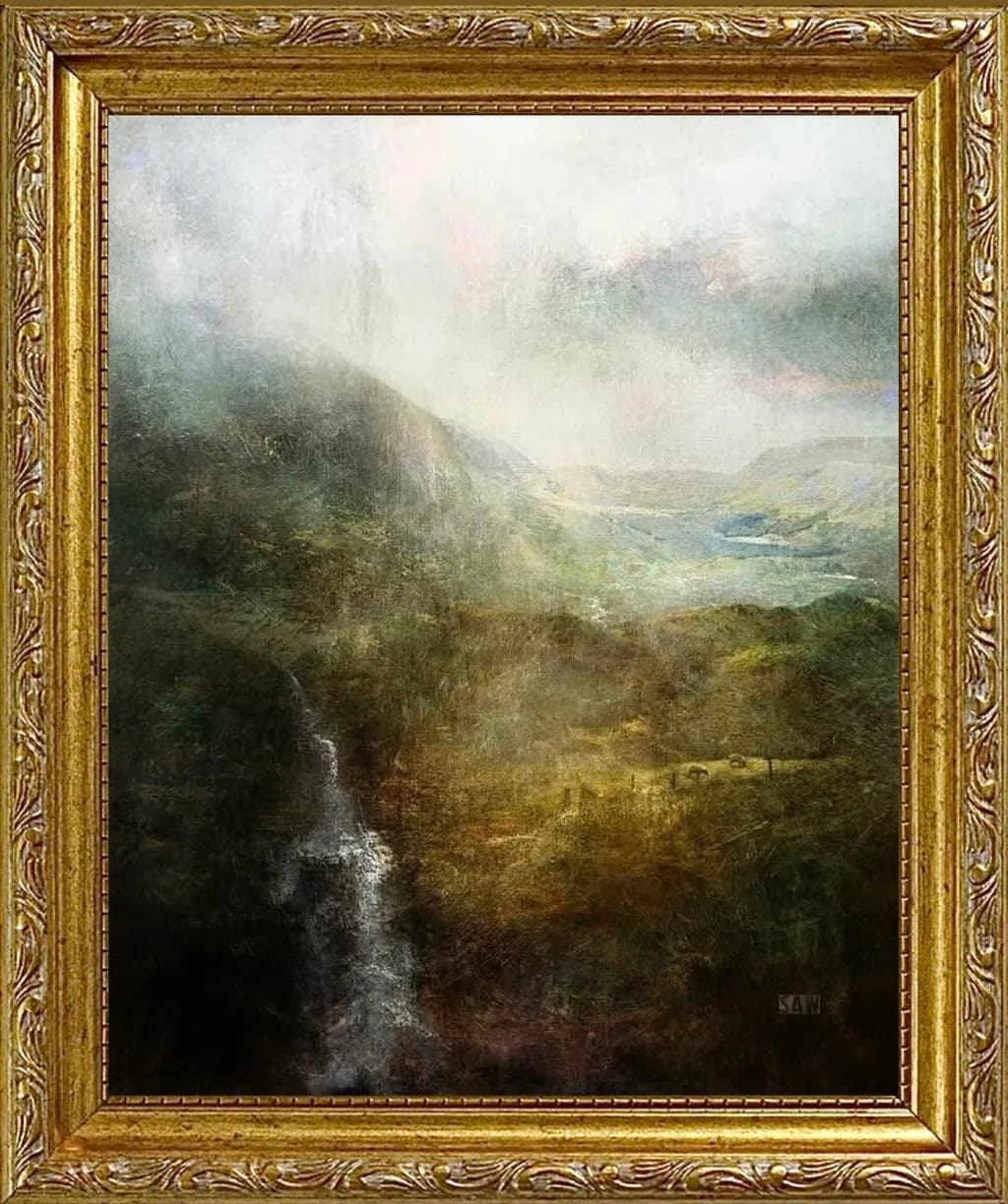 Misty Mountain Waterfall