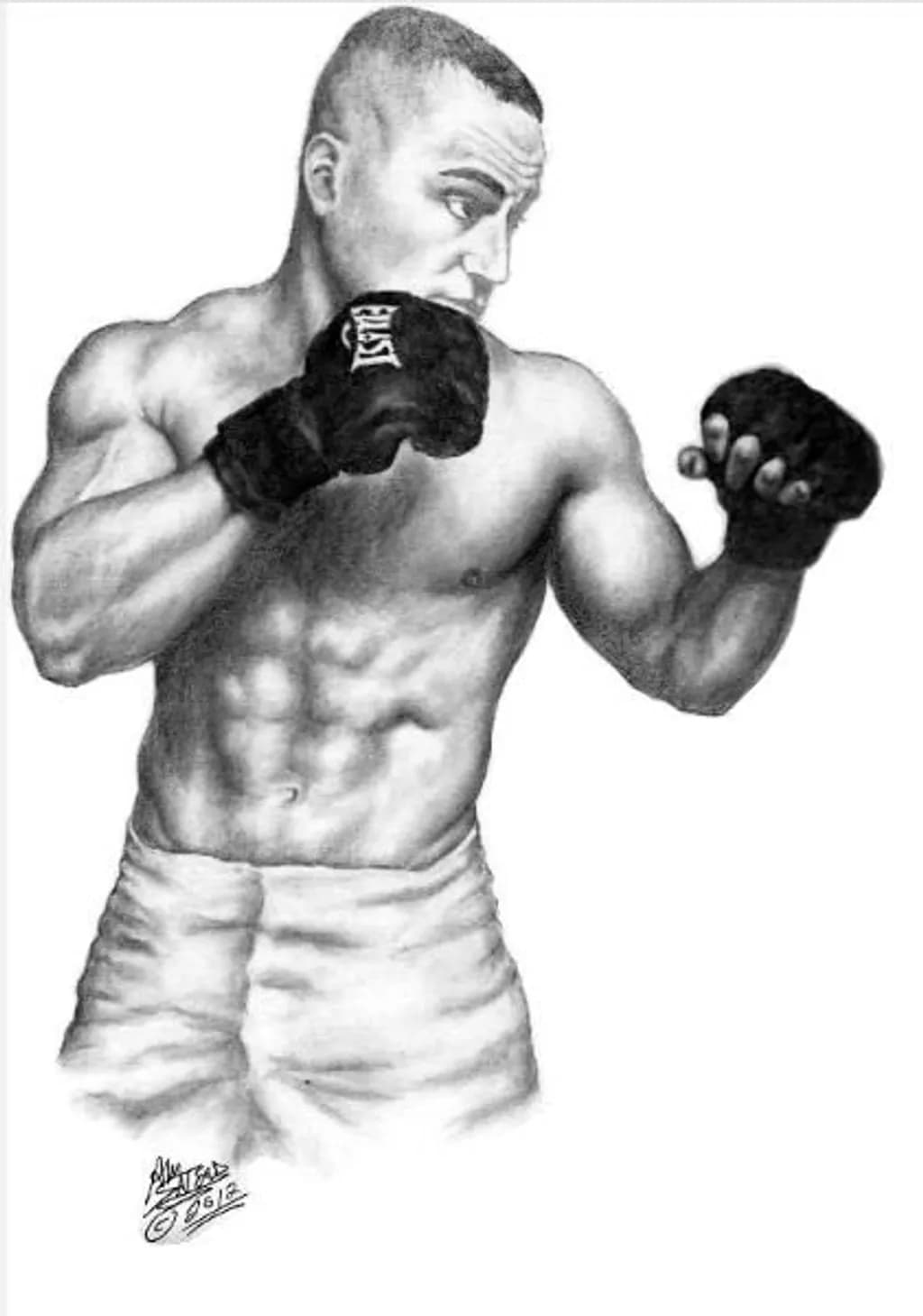 Eddie Alvarez Fighter Portrait