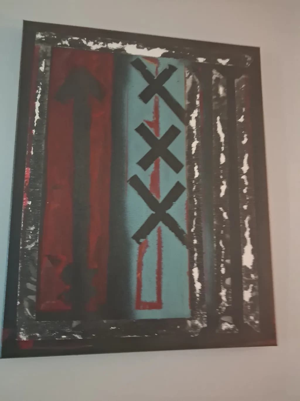 Arrow and Crosses Panel