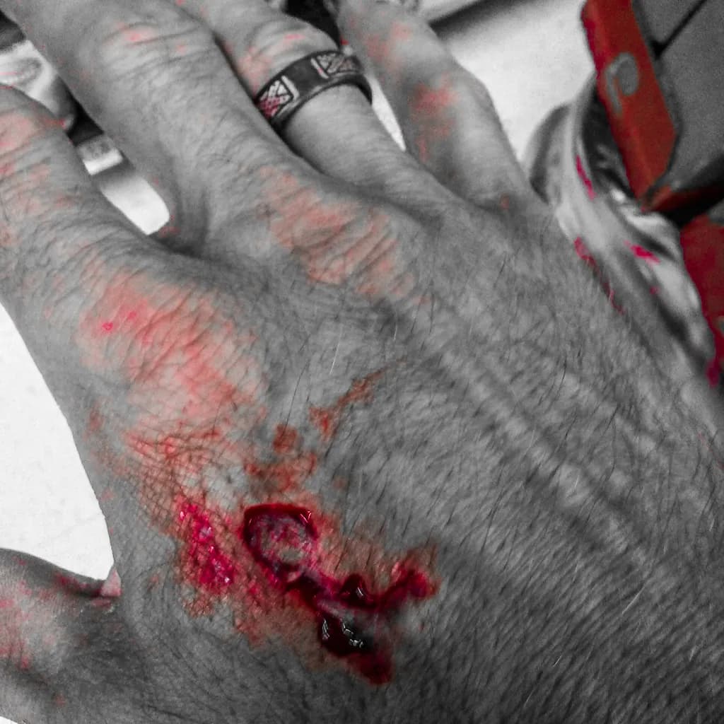 Injured Hand Wound