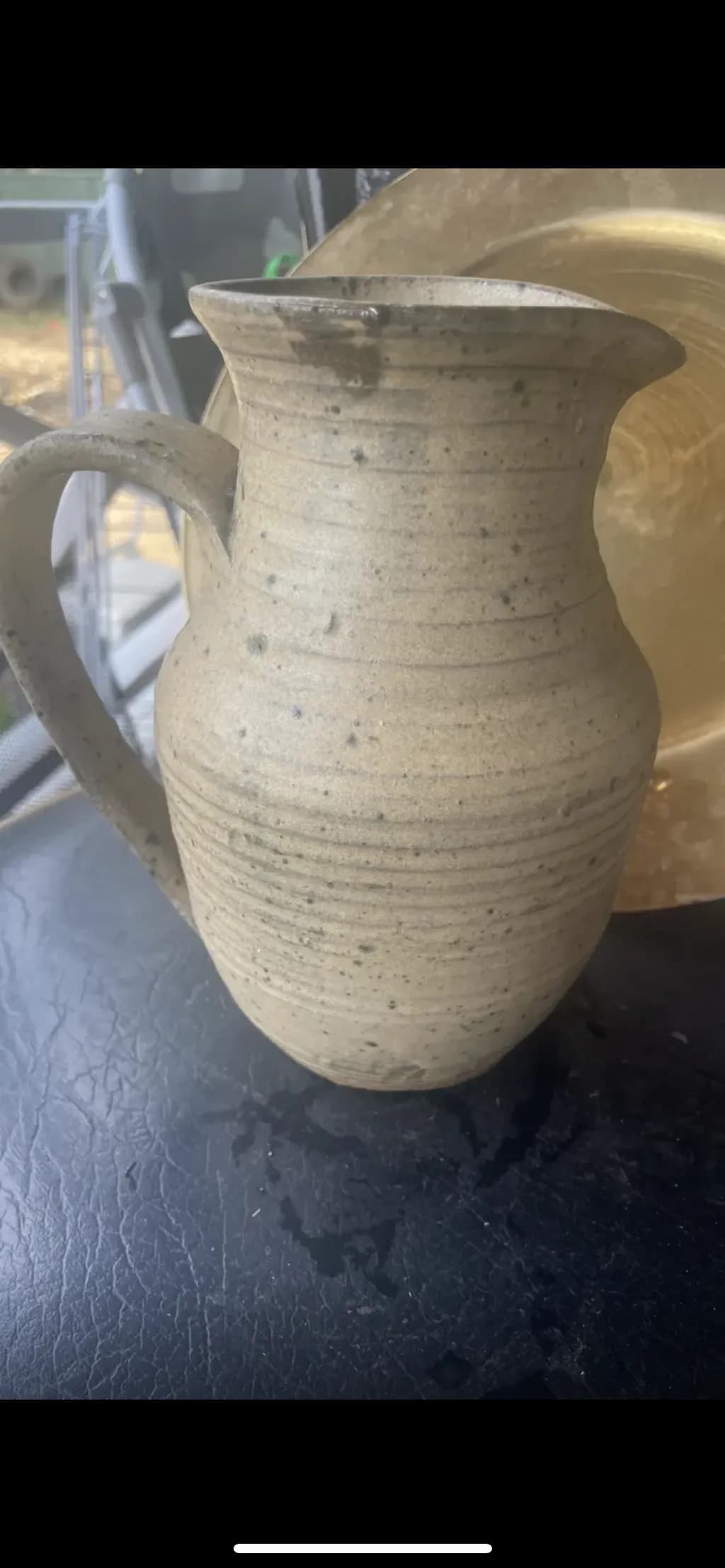 Rustic Ceramic Pitcher