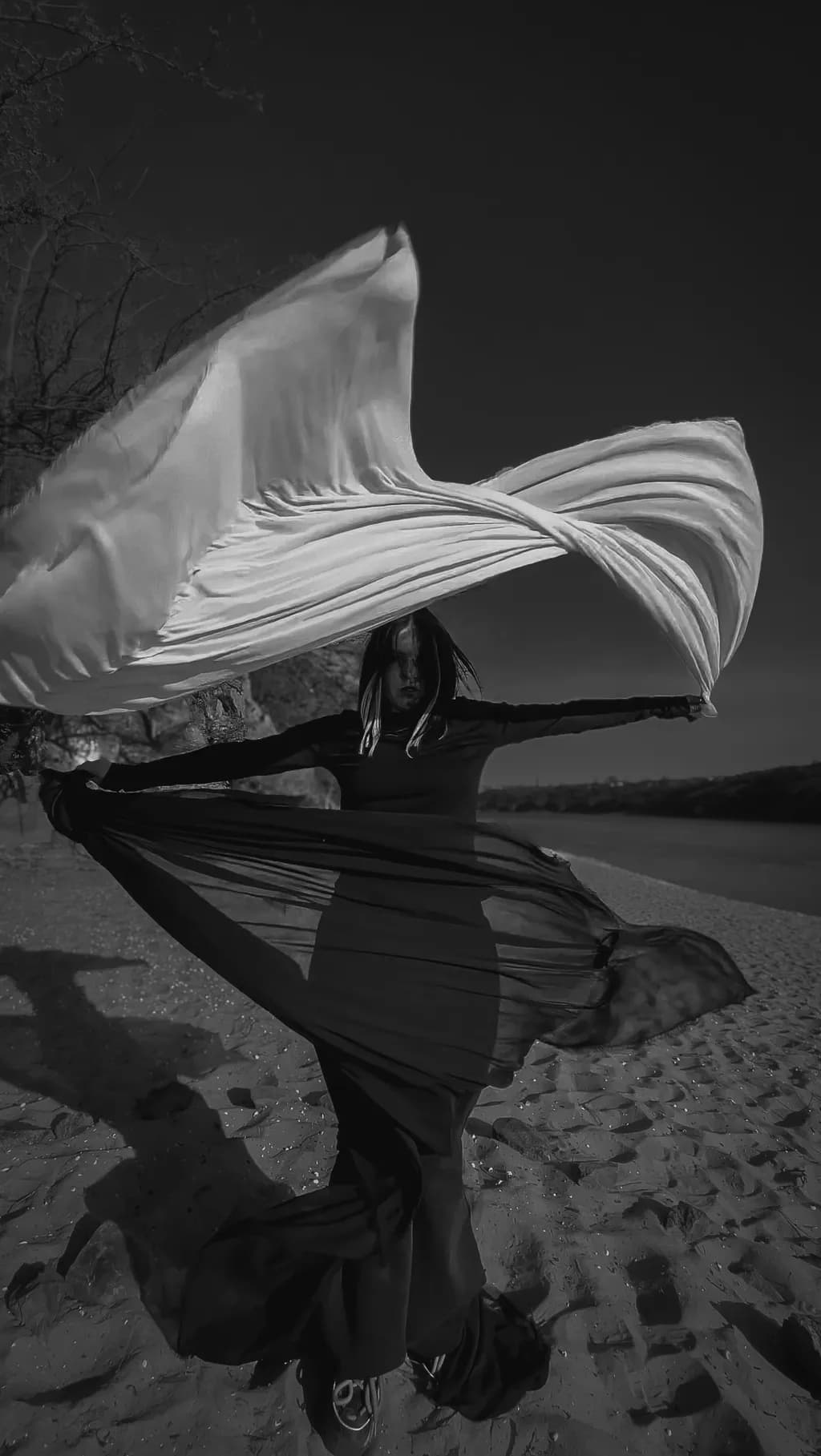 Beach Dance Shadows