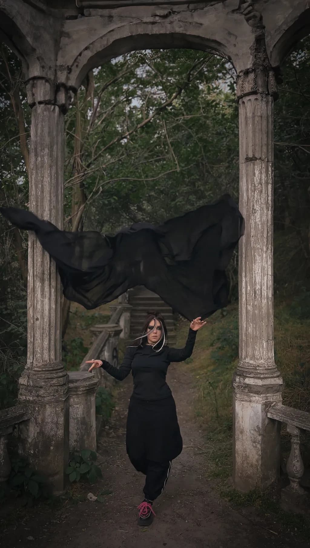 Stone Pillars Veil
