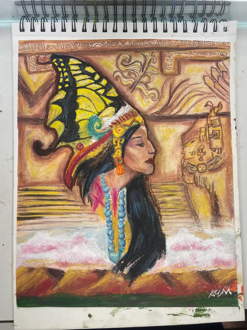 Butterfly Headdress Woman