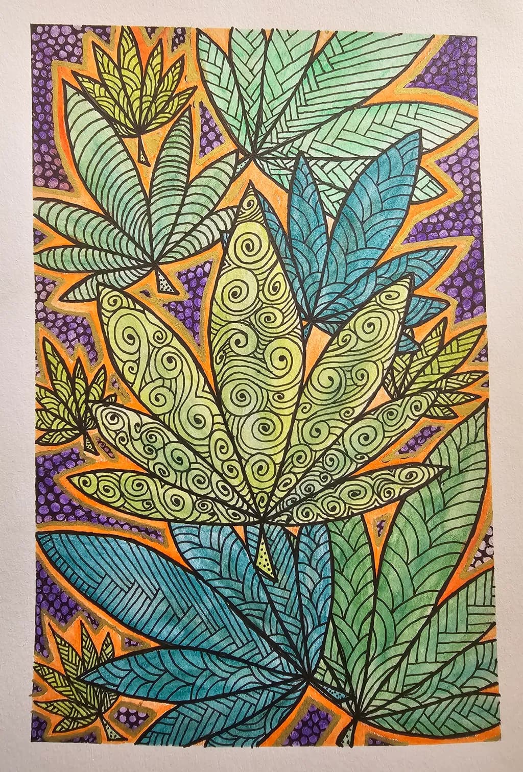Patterned Leaves