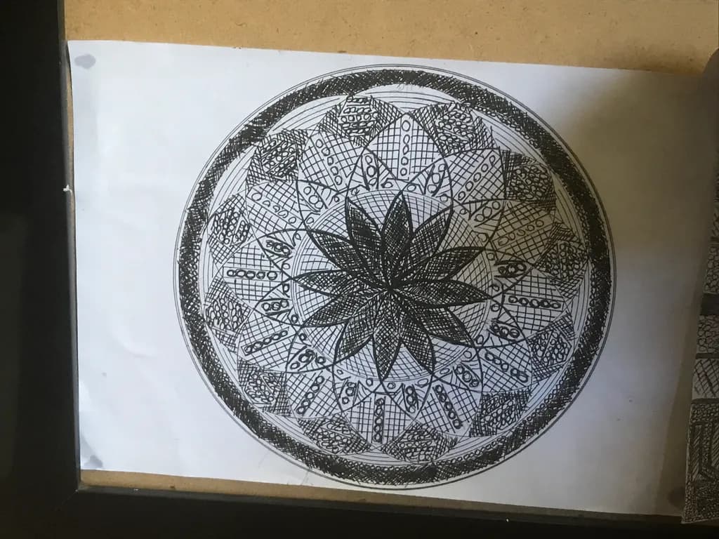 Geometric Mandala Design