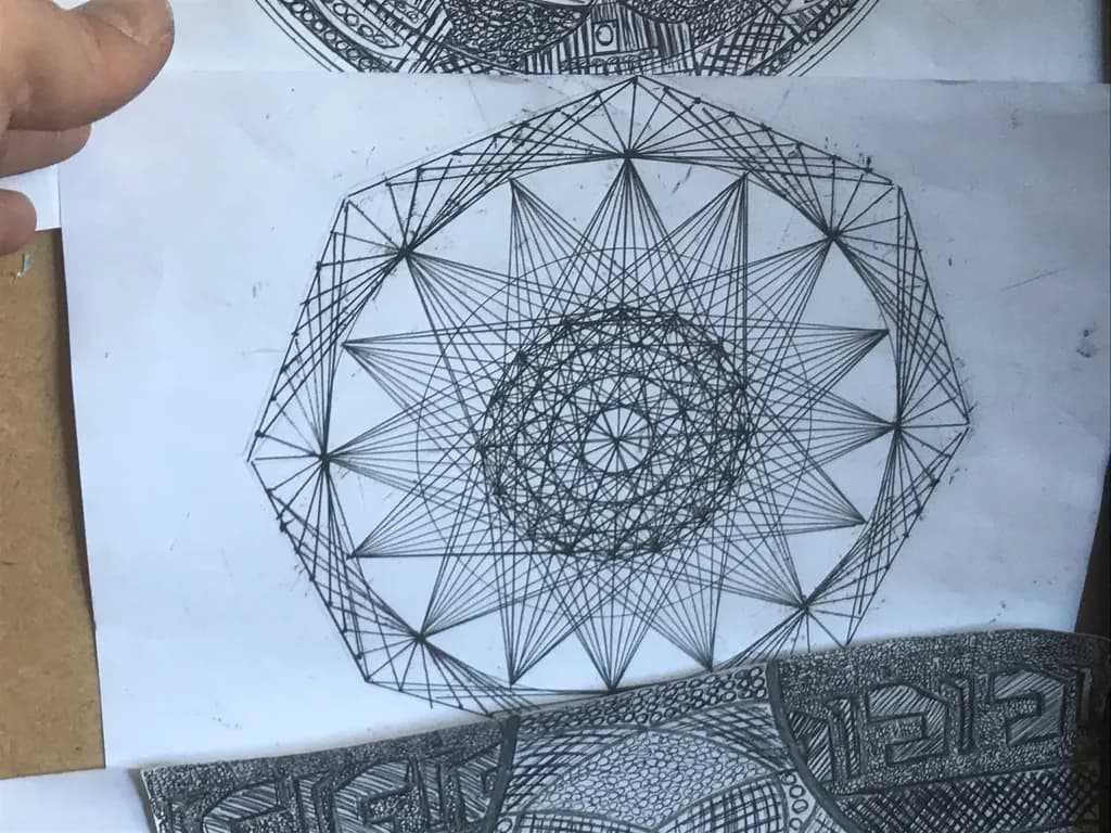 Geometric Star Pattern