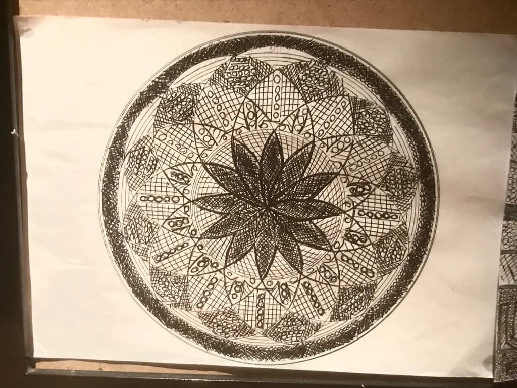 Geometric Mandala Design