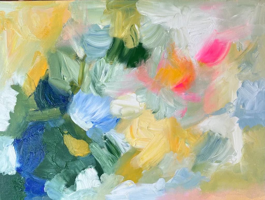 Abstract Garden Colors