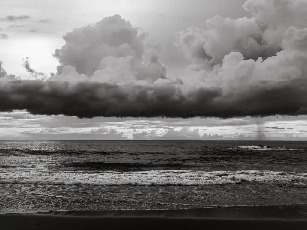 Ocean Storm Clouds