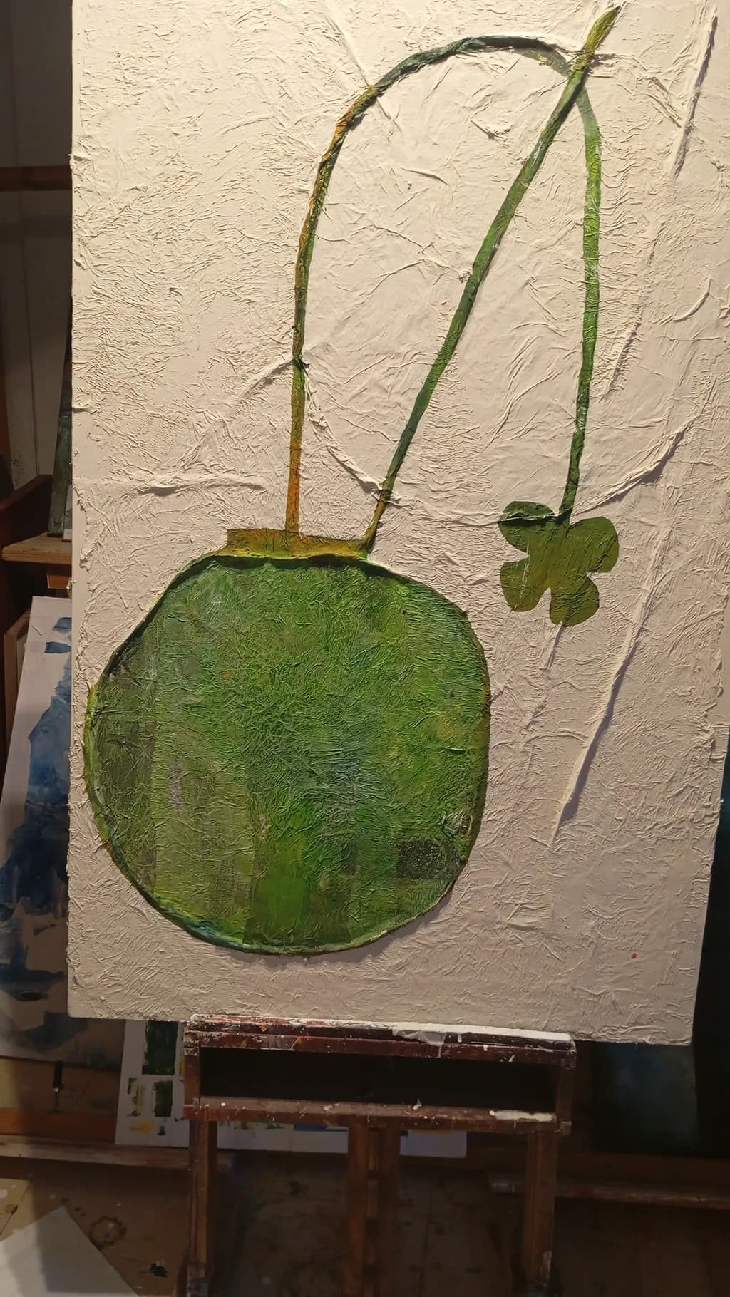 Abstract Green Shape