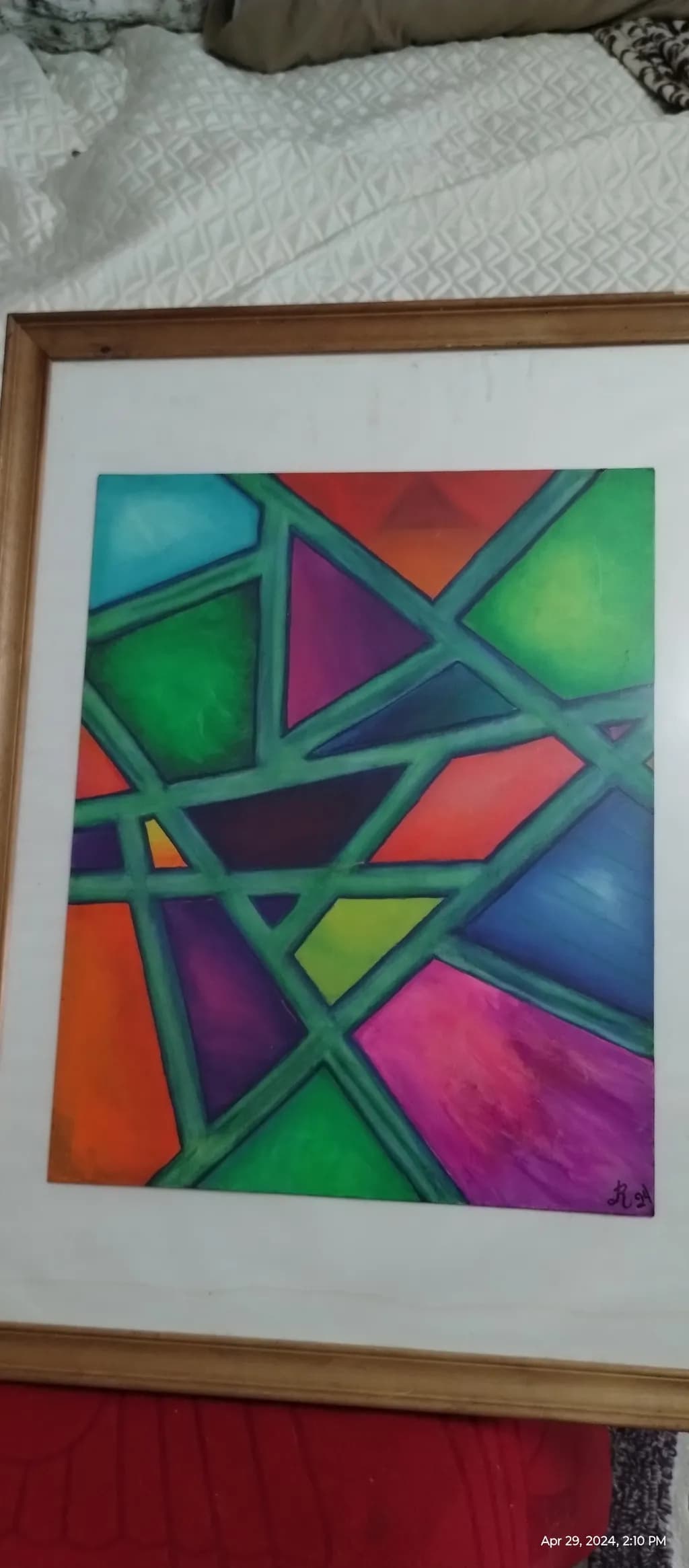 Abstract Mosaic Pattern