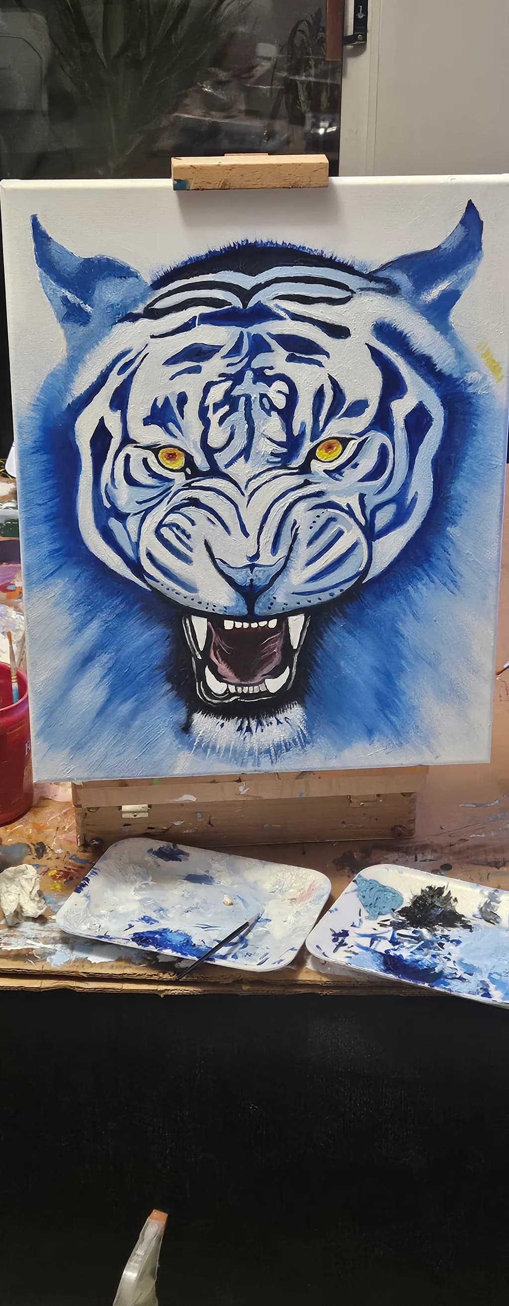 Blue Tiger Roar