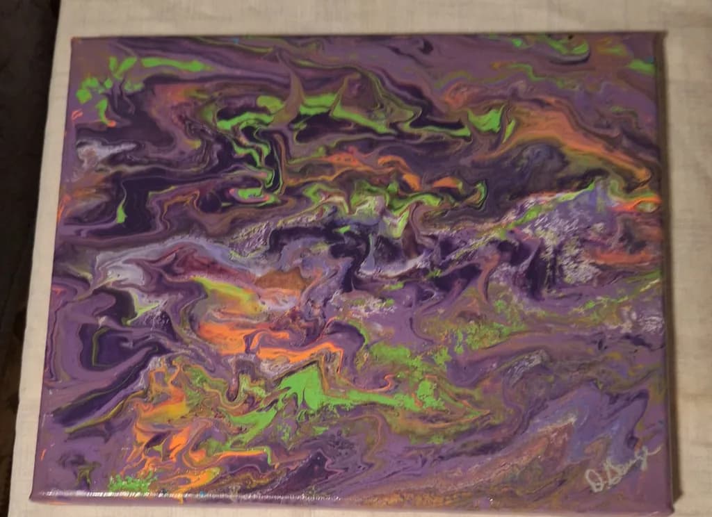 Abstract Inbound Swirls