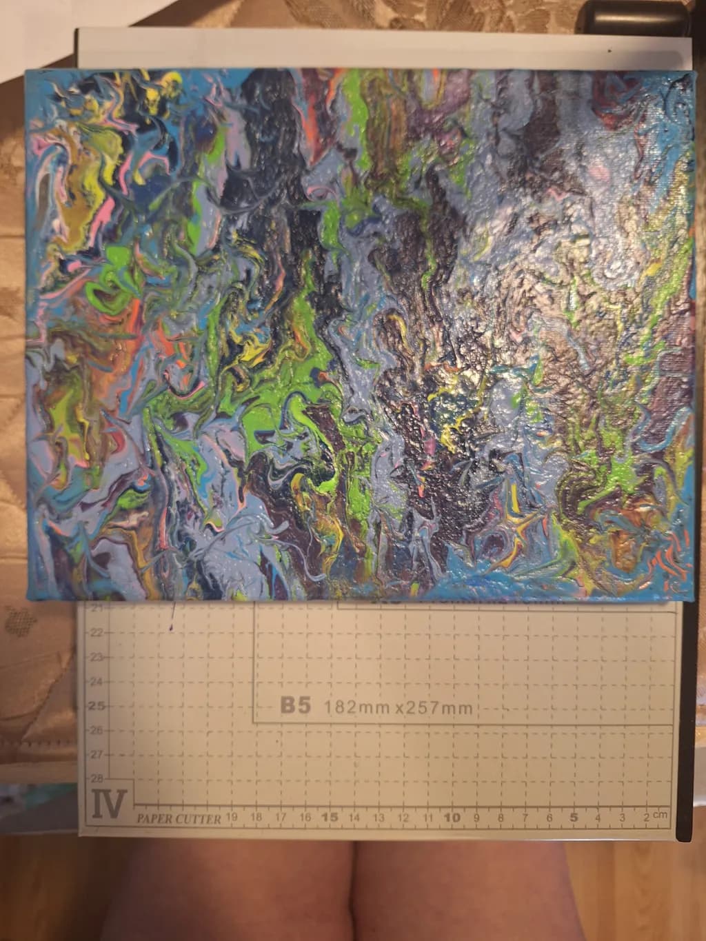 Inbound Abstract Fluid Painting