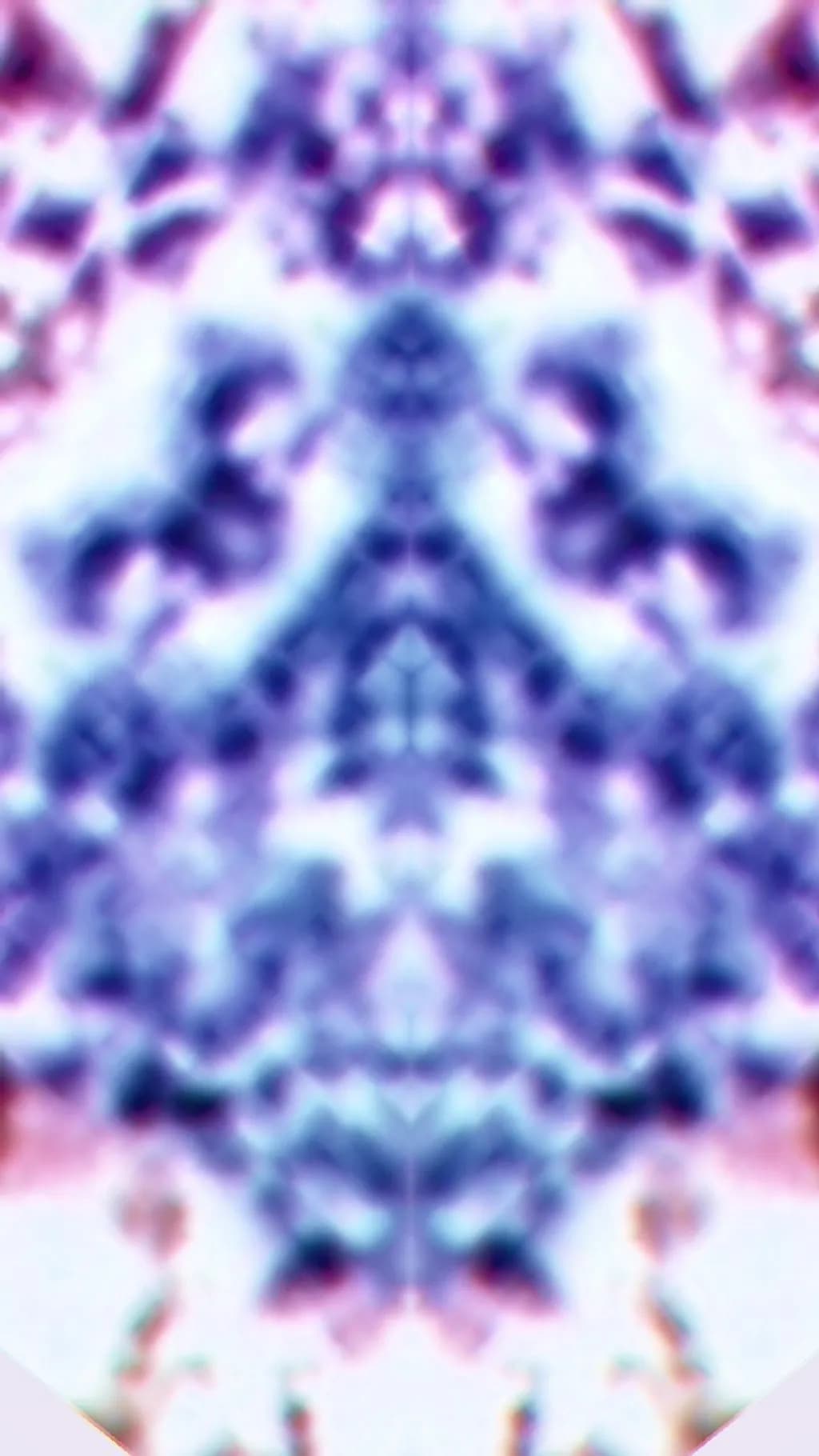 Violet Kaleidoscope Pattern