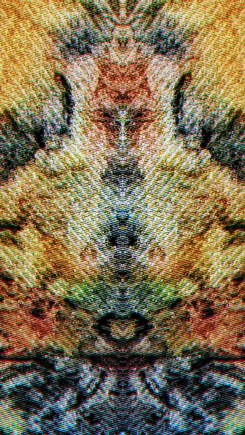 Symmetrical Glitch Texture