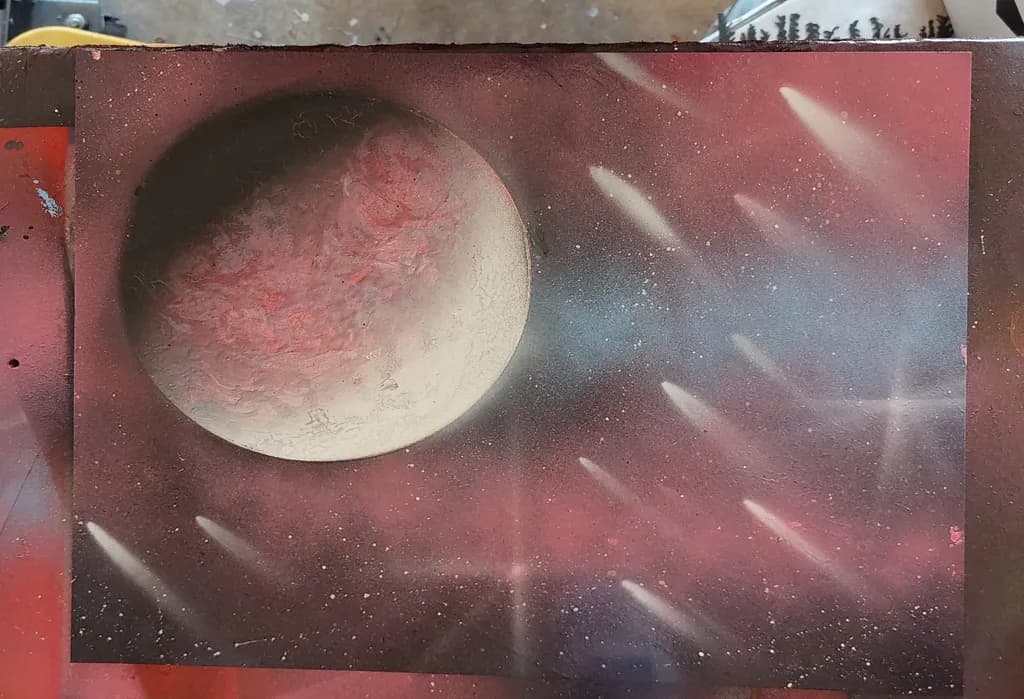 Inbound Cosmic Scene