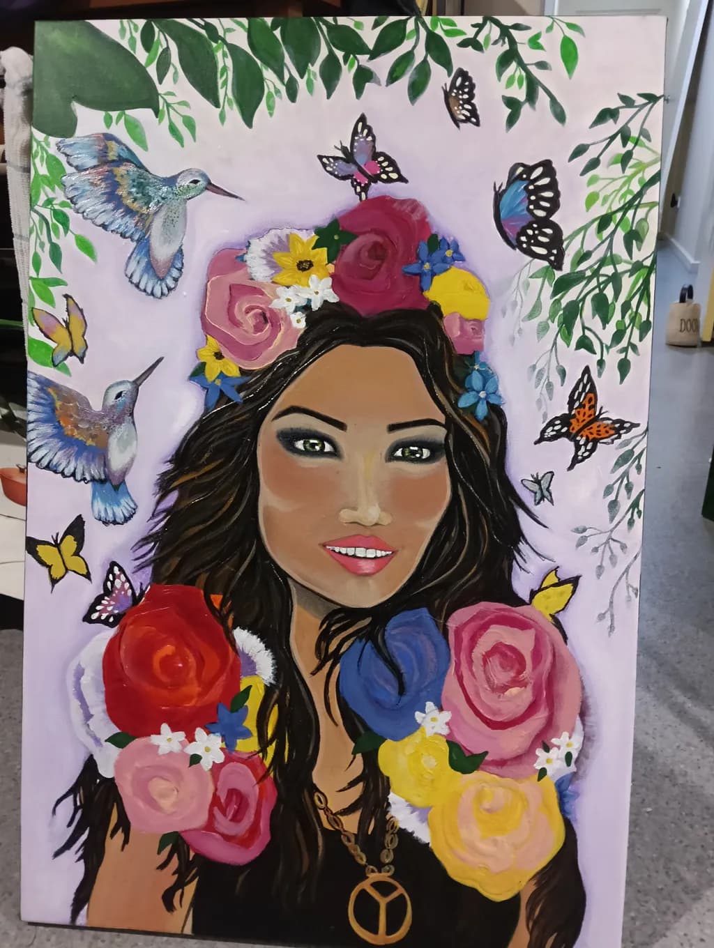 Floral Crown Portrait