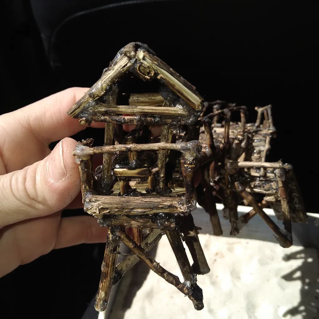 Twig Watchtower Model