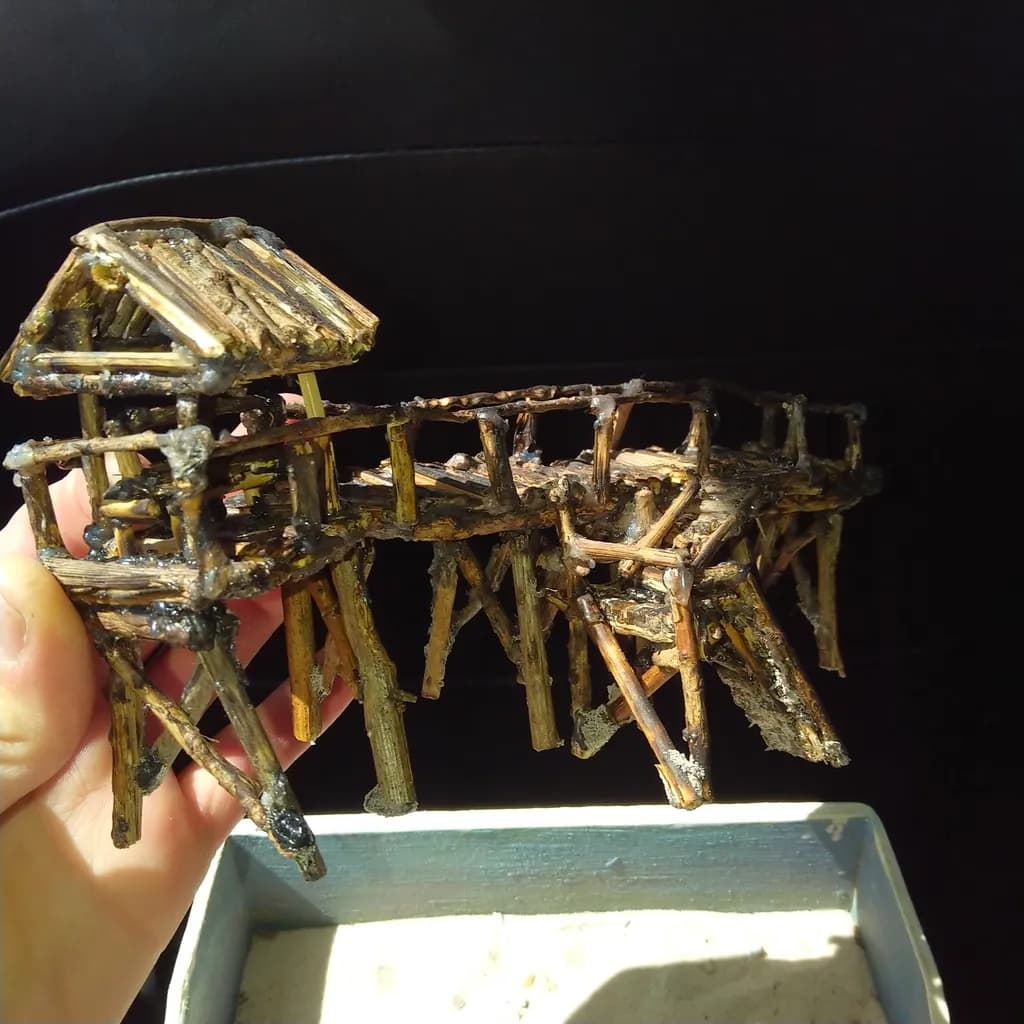 Wooden Dock Model