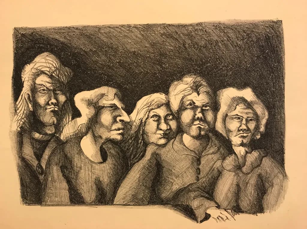 Five Figure Portrait