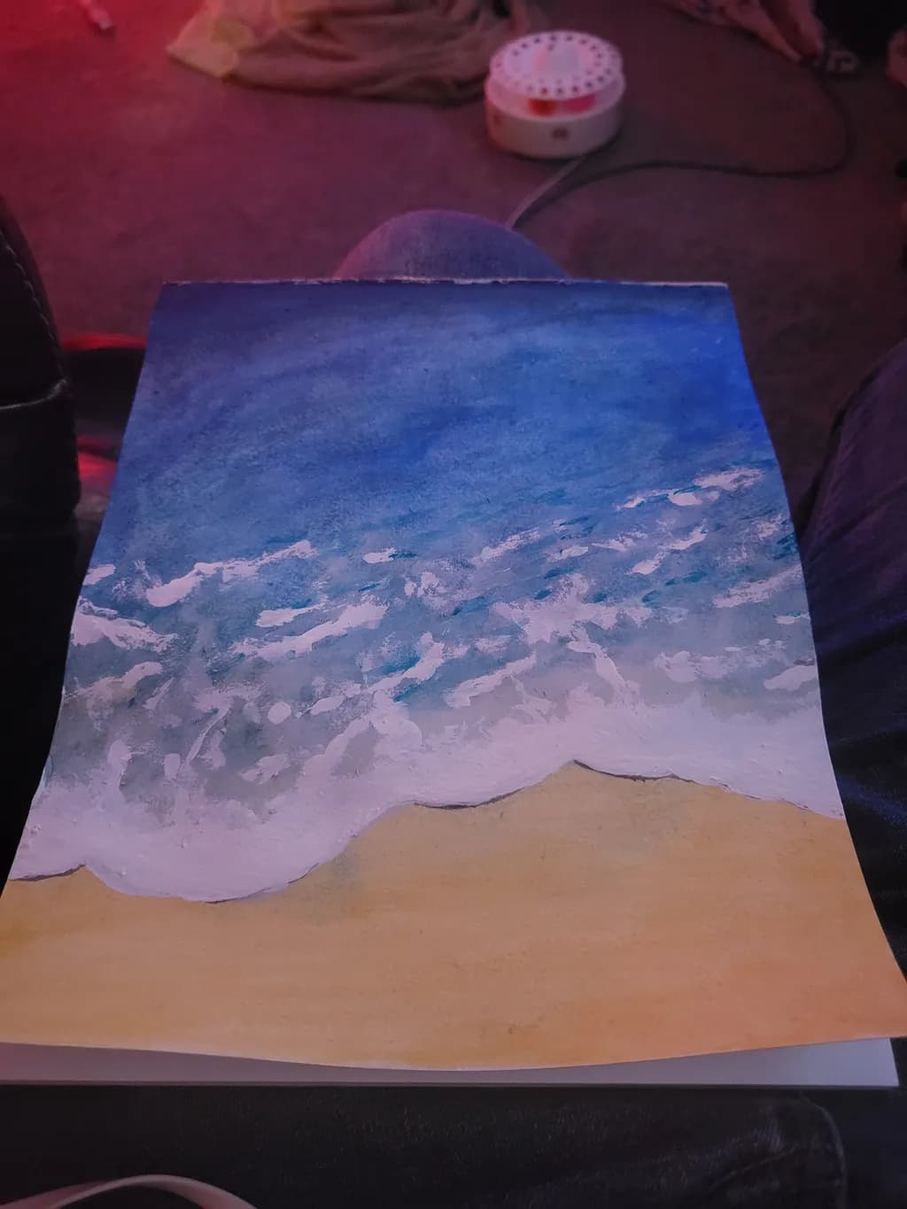 Ocean Waves on Shore